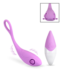 Load image into Gallery viewer, Textured clitoris-stimulating vibrating love egg