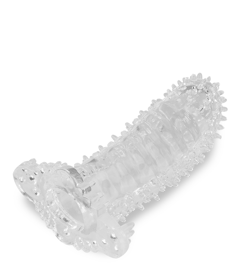 Textured cock sleeve