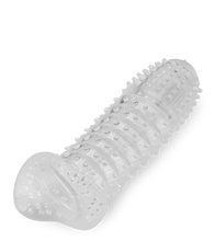 Load image into Gallery viewer, Textured crystal penis extension