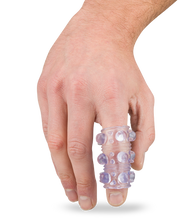 Load image into Gallery viewer, Textured finger vibrator