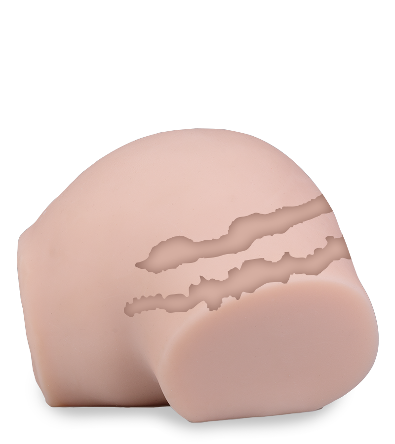Thalie ass and vagina masturbator with real skin texture 8 lb