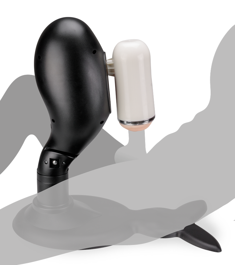 The Milker hands-free masturbator with vagina sleeve