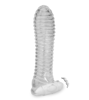 Thick ribbed penis sleeve
