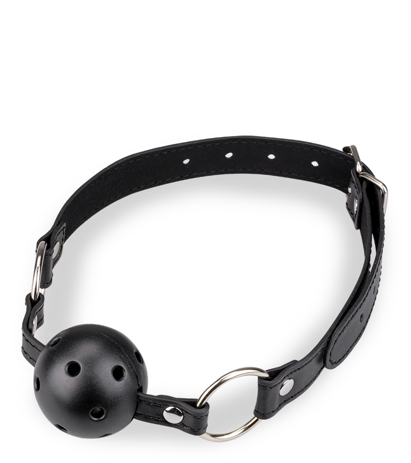 Thin strap BDSM ball gag