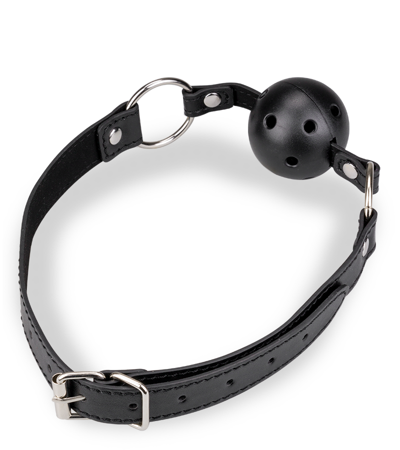 Thin strap BDSM ball gag