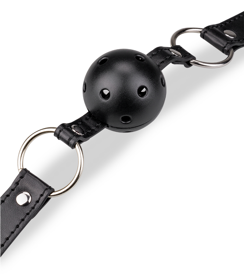 Thin strap BDSM ball gag