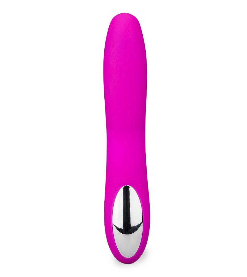 Thrust and throb action rabbit vibrator