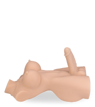 Load image into Gallery viewer, Tianna trans sex torso with penis and anus 17 lb