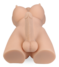 Load image into Gallery viewer, Tianna trans sex torso with penis and anus 17 lb