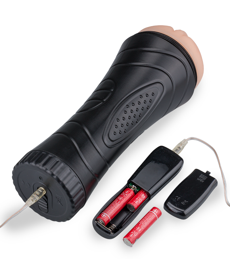 Tight vibrating vagina masturbator