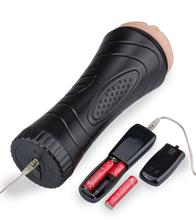 Load image into Gallery viewer, Tight vibrating vagina masturbator