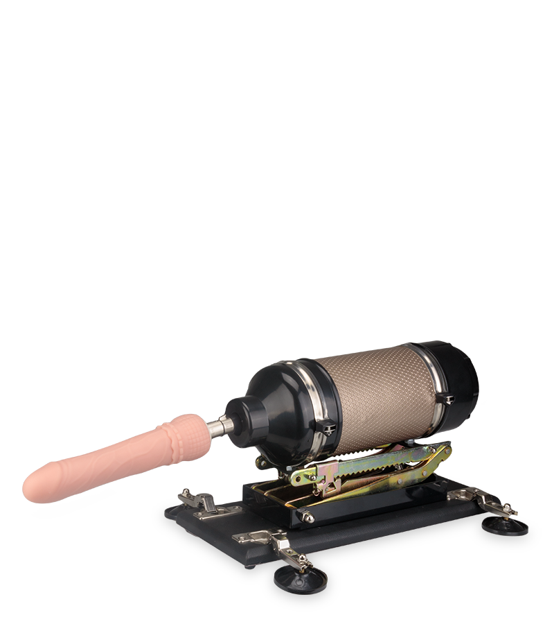 Tim sex machine with dildo