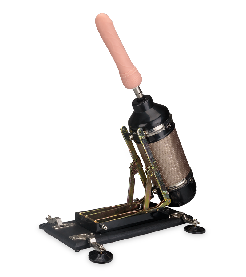 Tim sex machine with dildo