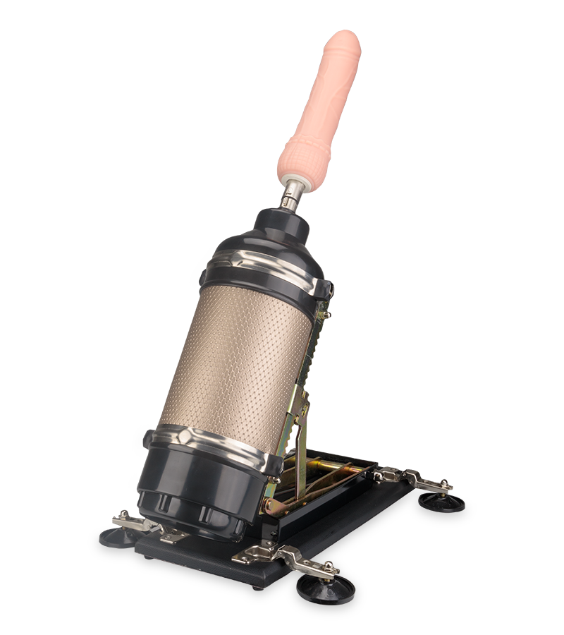 Tim sex machine with dildo