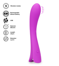 Load image into Gallery viewer, Topaz G-spot vibrator