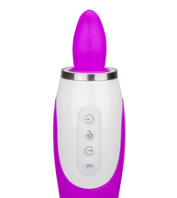 Load image into Gallery viewer, Torch pussy pump with tongue and vibrator