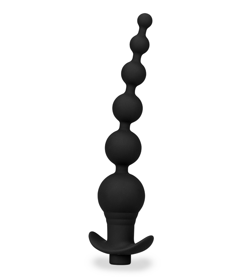 Tower vibrating anal beads