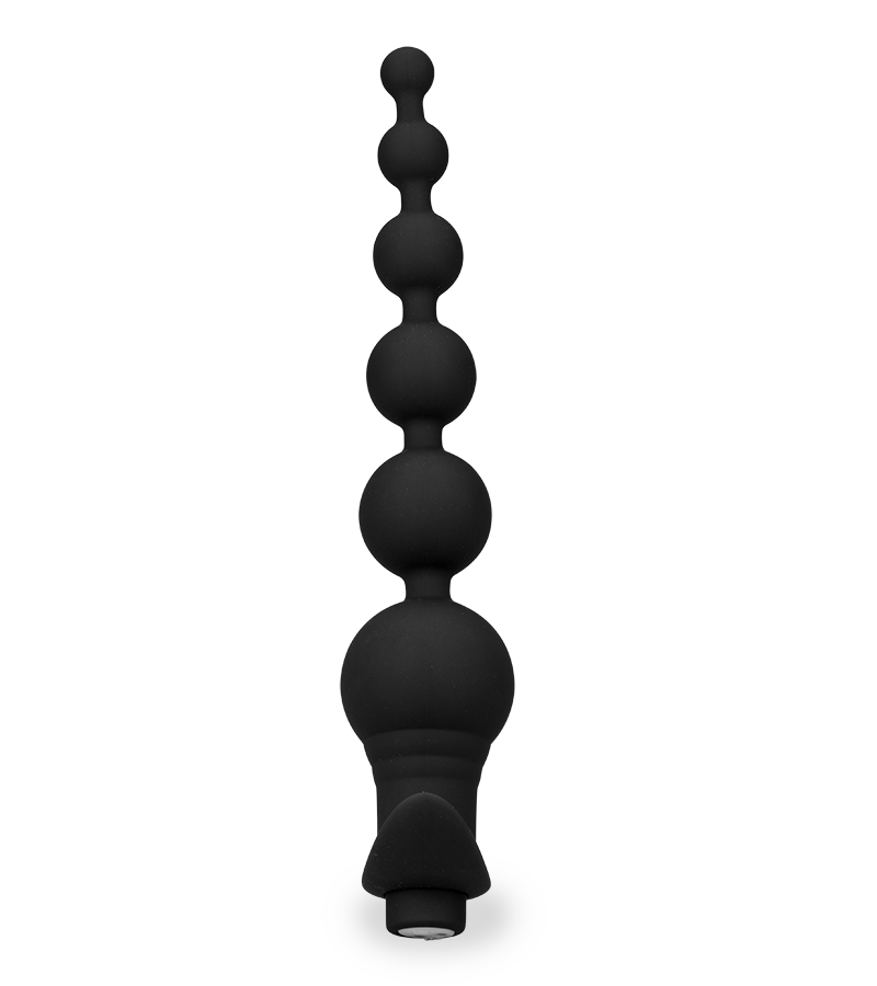 Tower vibrating anal beads