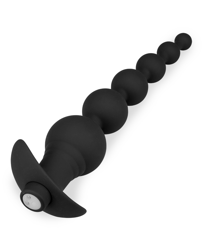 Tower vibrating anal beads