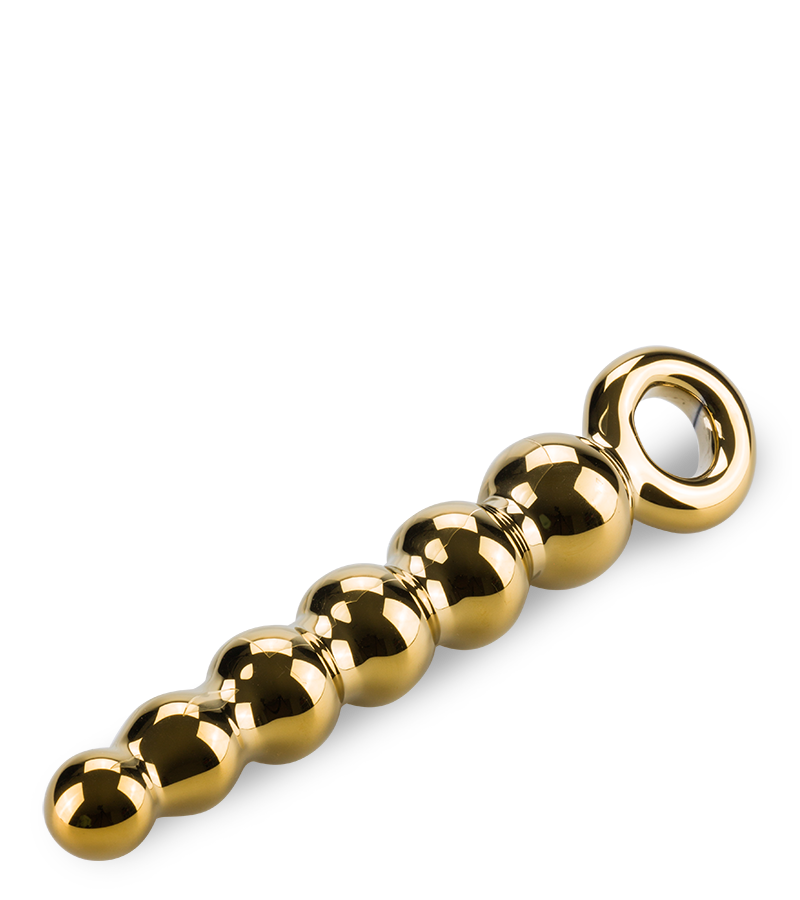 Treasure glass anal beads
