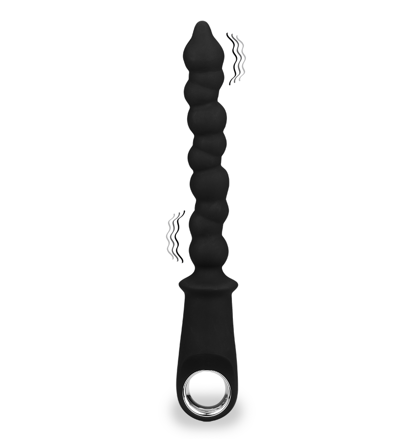 Tremor vibrating anal beads