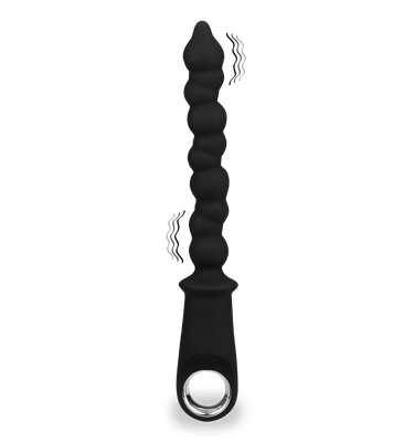 Tremor vibrating anal beads