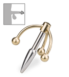 Triple Hook penis plug