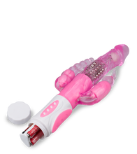 Load image into Gallery viewer, Triple penetration rotating rabbit vibrator