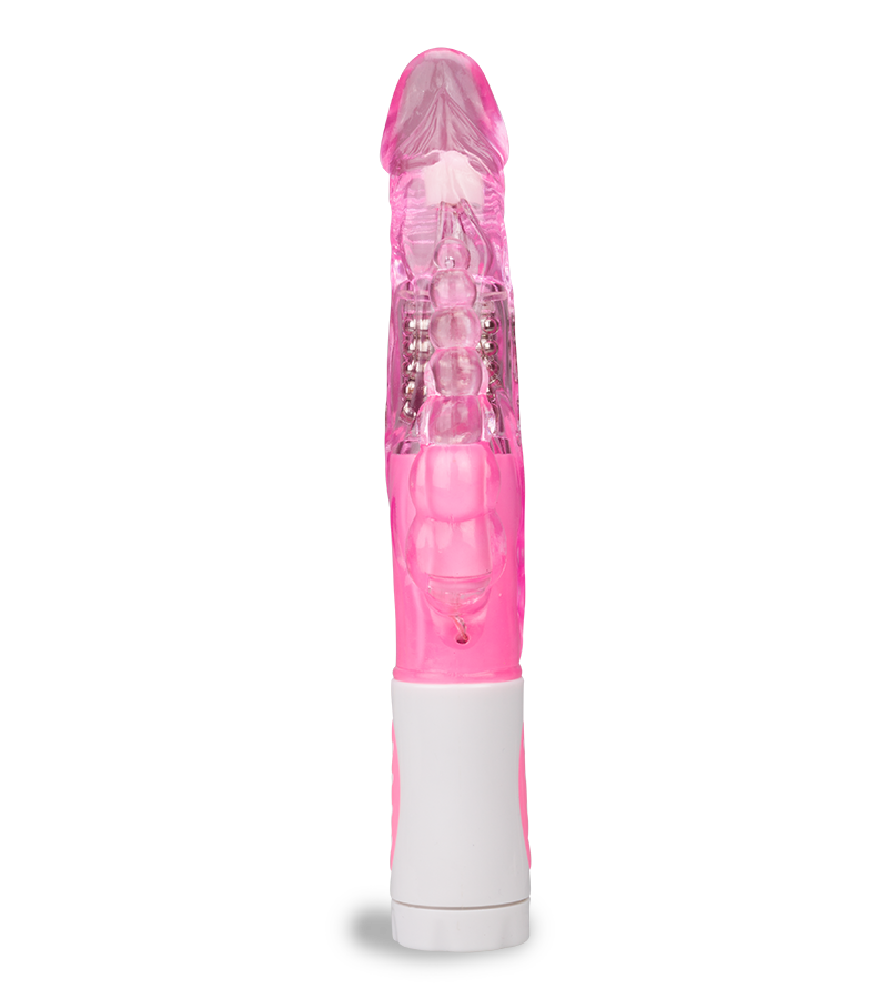 Triple penetration rotating rabbit vibrator