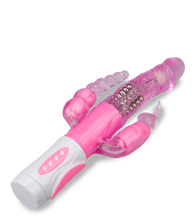 Load image into Gallery viewer, Triple penetration rotating rabbit vibrator