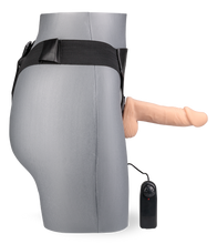 Load image into Gallery viewer, Tucker vibrating strap-on dildo 6.75 inches