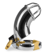 Load image into Gallery viewer, Turtleneck chastity cage for men