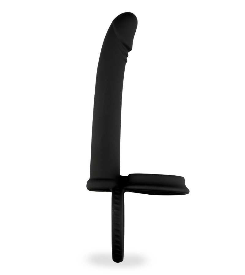 Twilight double cock ring and butt plug