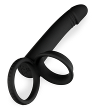 Load image into Gallery viewer, Twilight double cock ring and butt plug