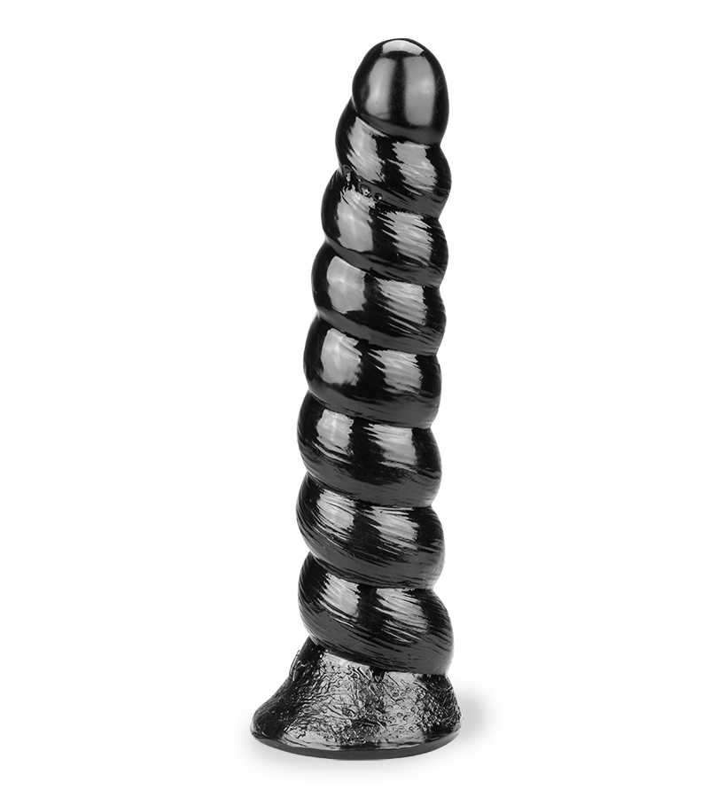 Twist suction cup unicorn dildo