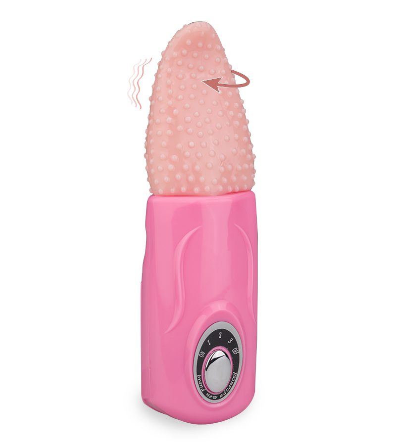 Twisted Tongue vibrating clit stimulator