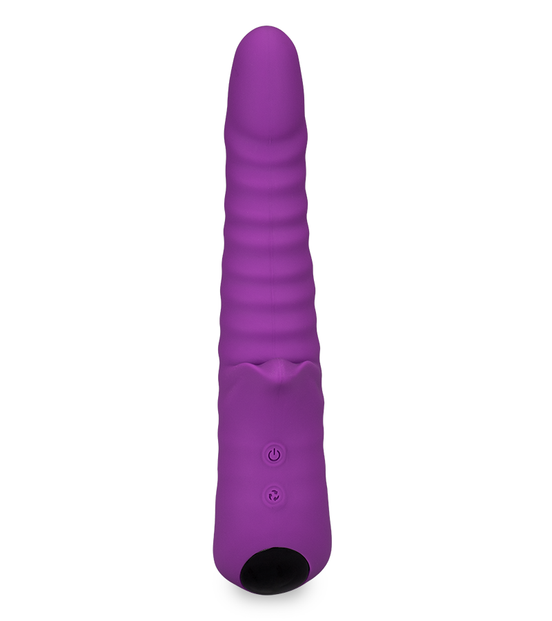 Twisty rotating vibrator
