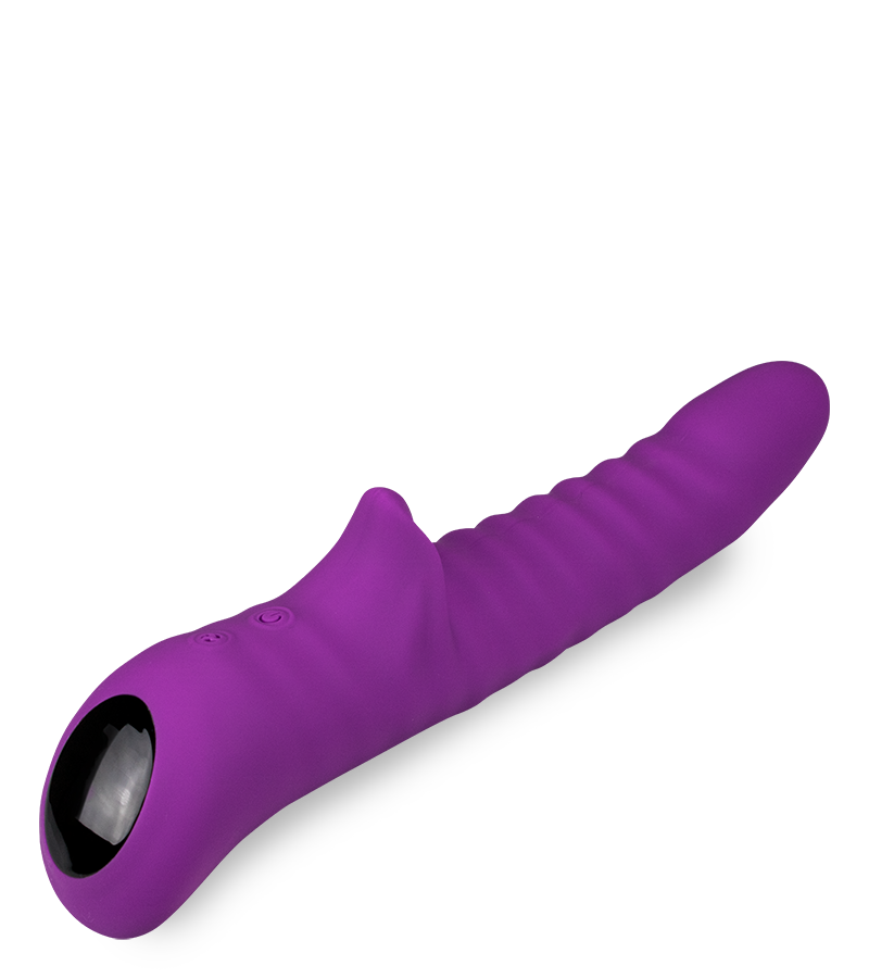 Twisty rotating vibrator