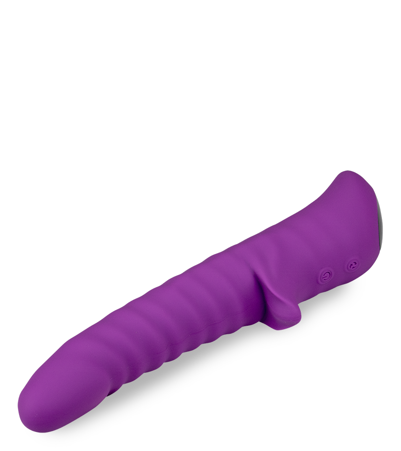 Twisty rotating vibrator