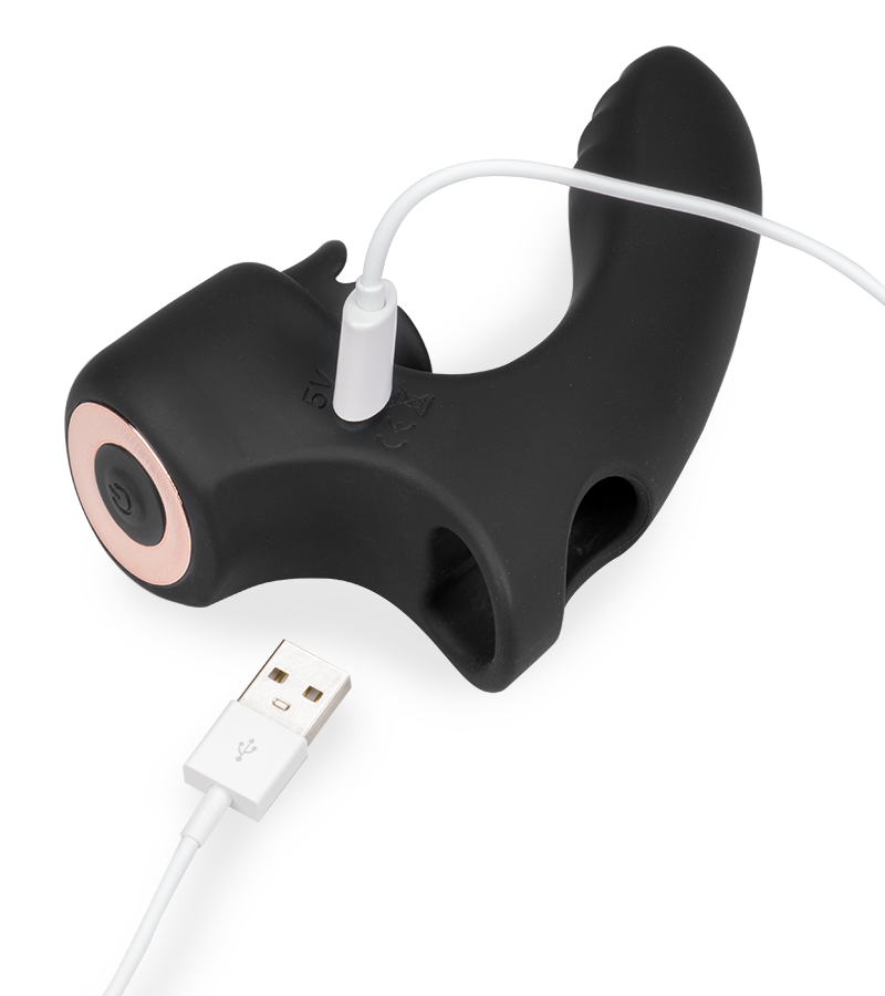 Uncanny finger vibrator