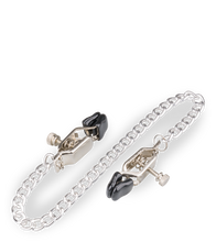 Load image into Gallery viewer, Under Pressure nipple clamps with chain