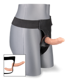 Union realistic double strap-on dildo