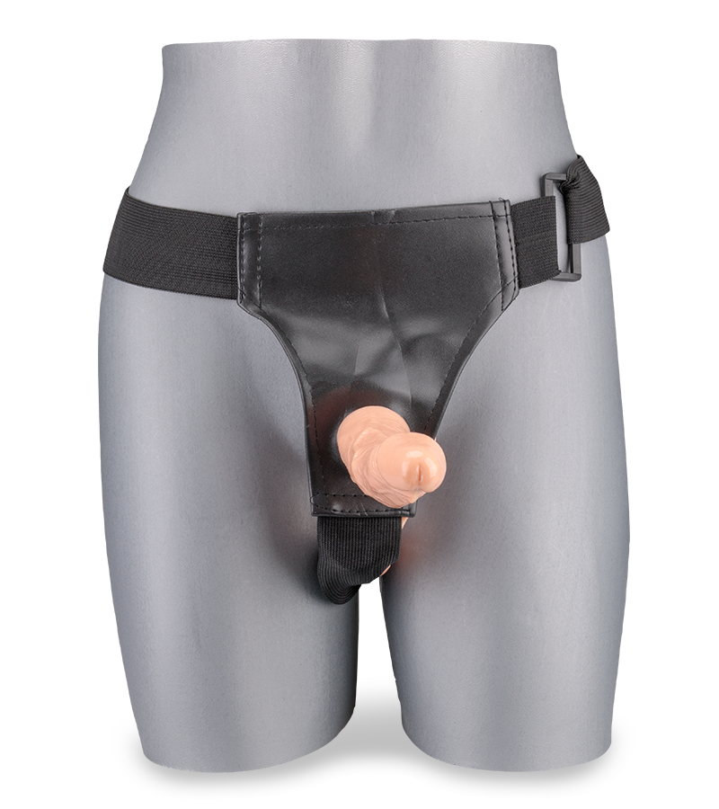 Union realistic double strap-on dildo