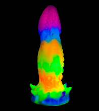 Load image into Gallery viewer, Ursula glow-in-the-dark tentacle dildo