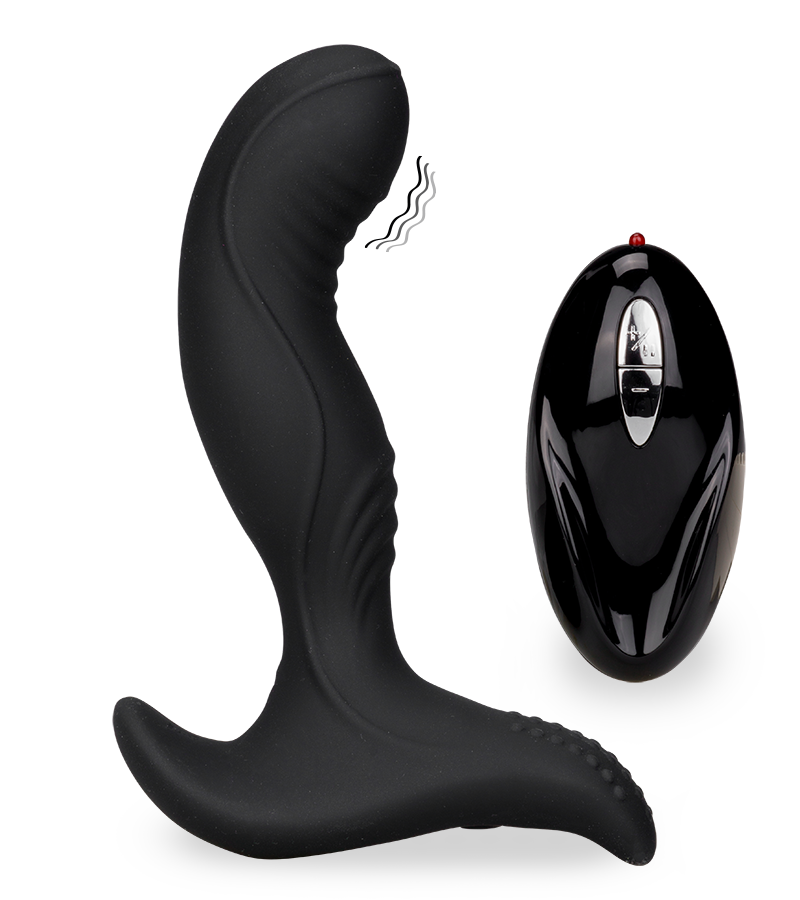 USB remote control P-spot massaging prostate stimulator