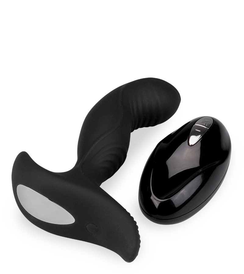 USB remote control P-spot massaging prostate stimulator