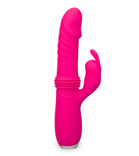 Load image into Gallery viewer, USB thrusting rabbit vibrator 12 speeds