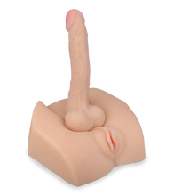 Load image into Gallery viewer, Vagina and dildo masturbator