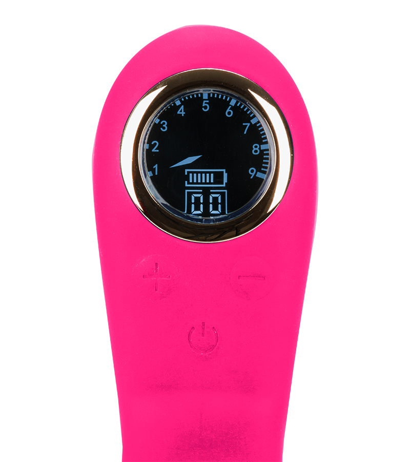 Vanilla rabbit vibrator with 9 modes and 9 speeds