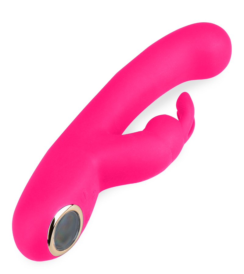 Vanilla rabbit vibrator with 9 modes and 9 speeds